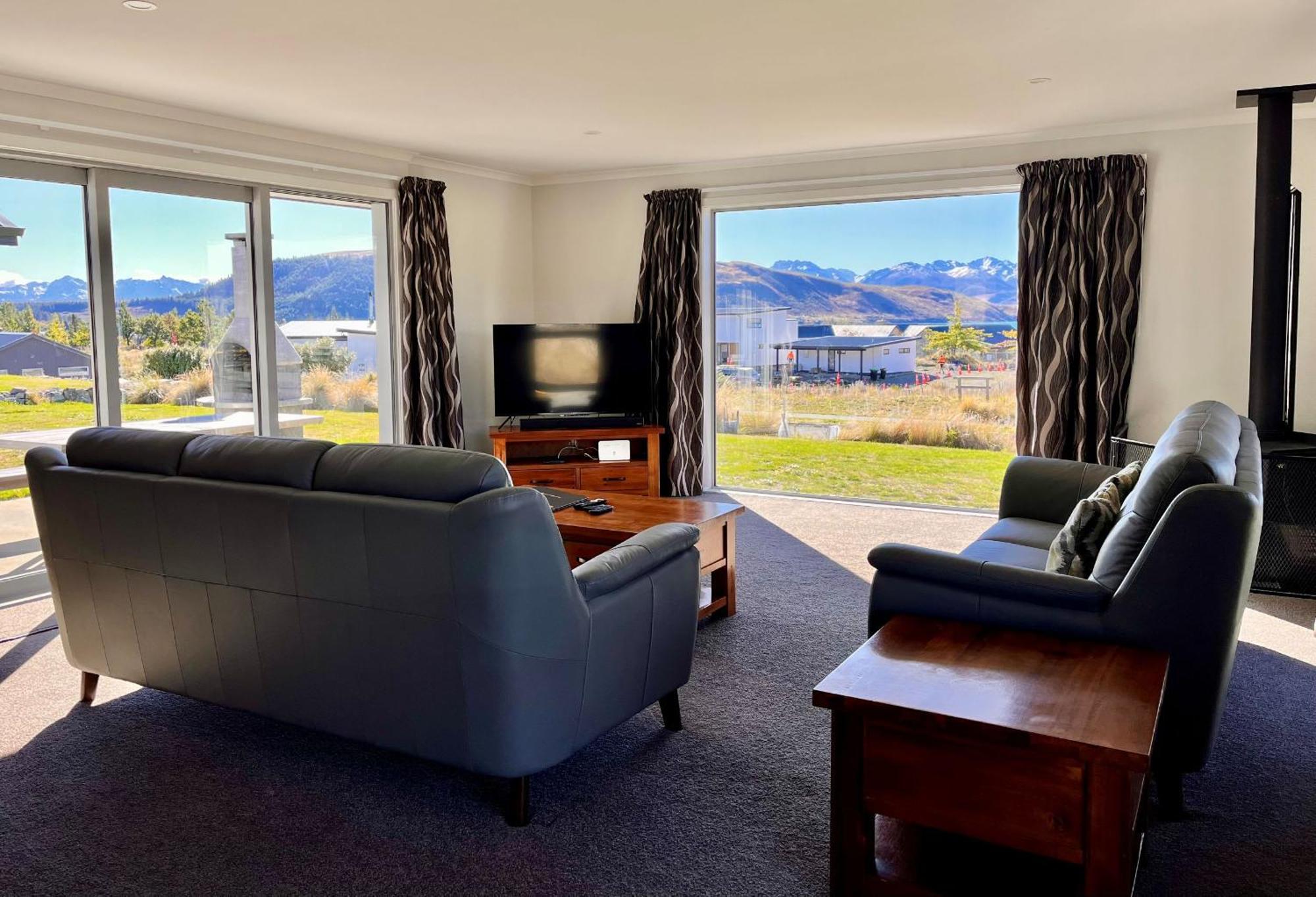Majestic View Villa Lake Tekapo Exterior foto